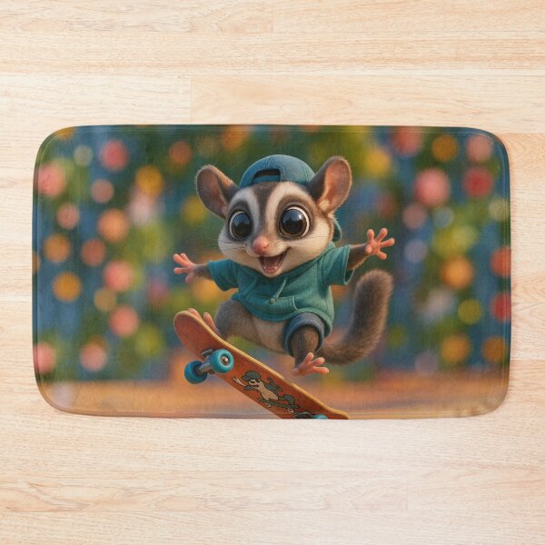Item preview, Skater Sugar Glider designed and sold by Sillytoe.