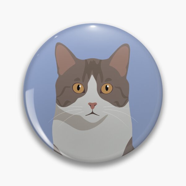 Item preview, Cute Tabby Cat 2D Portrait  designed and sold by JLDxArt.