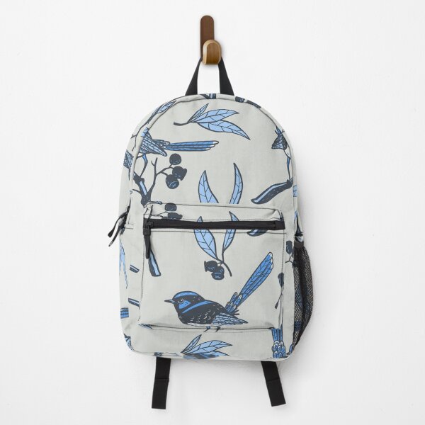 Item preview, Fairy Wrens Blue Grey designed and sold by Red Moon Rising.