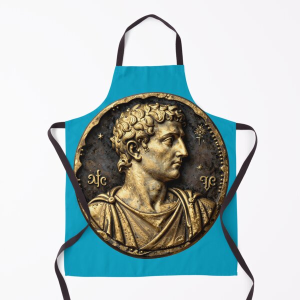 Item preview, Marcus Aurelius Portrait — Gold Ink Classical Art designed and sold by sooperstore.