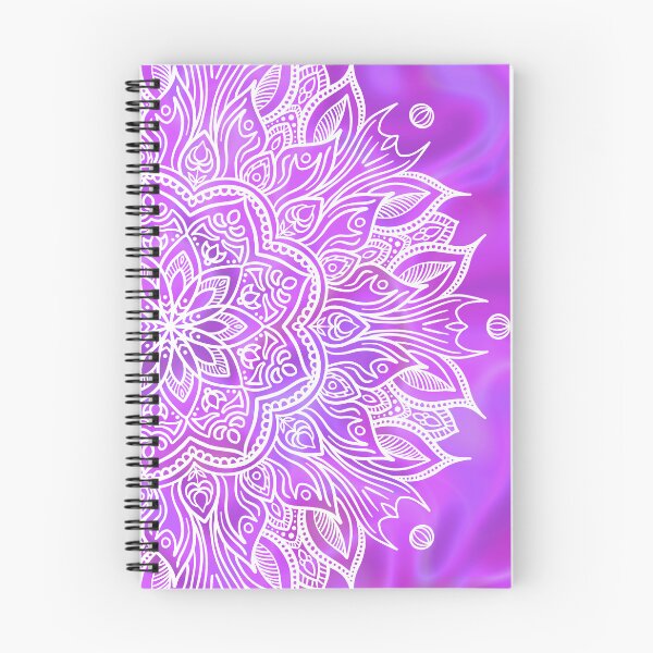 Item preview, Flowing Mandala - Purple Holo designed and sold by halconiandesign.