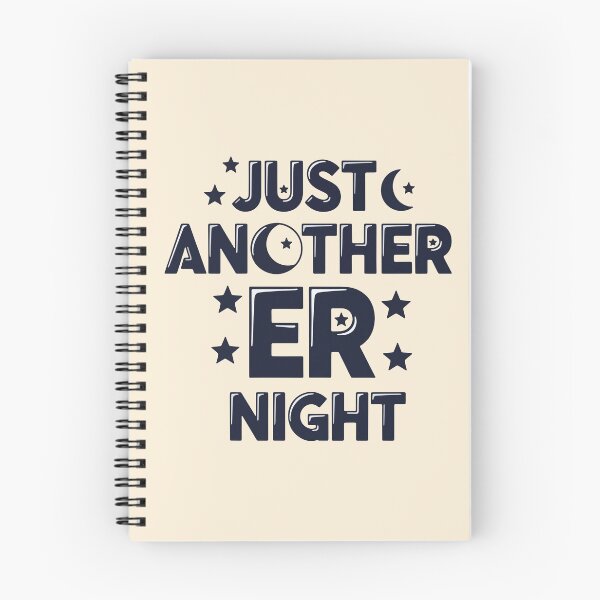 Item preview, Just Another ER Night Funny Night Shift Nurse Gift Design designed and sold by Dantin.