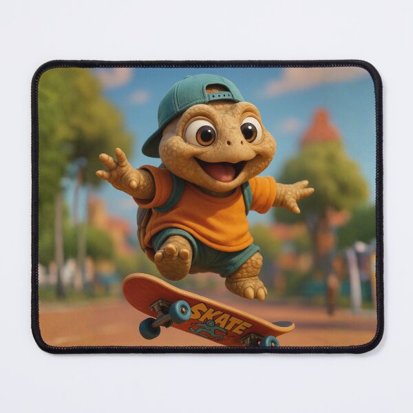 Item preview, Skater Sulcata Tortoise designed and sold by Sillytoe.