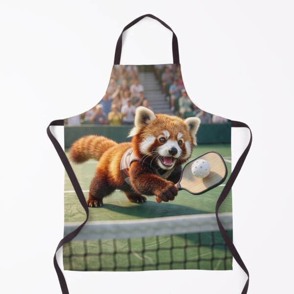 Item preview, Red Panda Pickleball Champion designed and sold by Tridentulus.