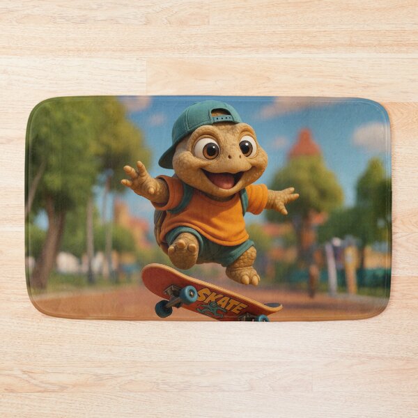 Item preview, Skater Sulcata Tortoise designed and sold by Sillytoe.
