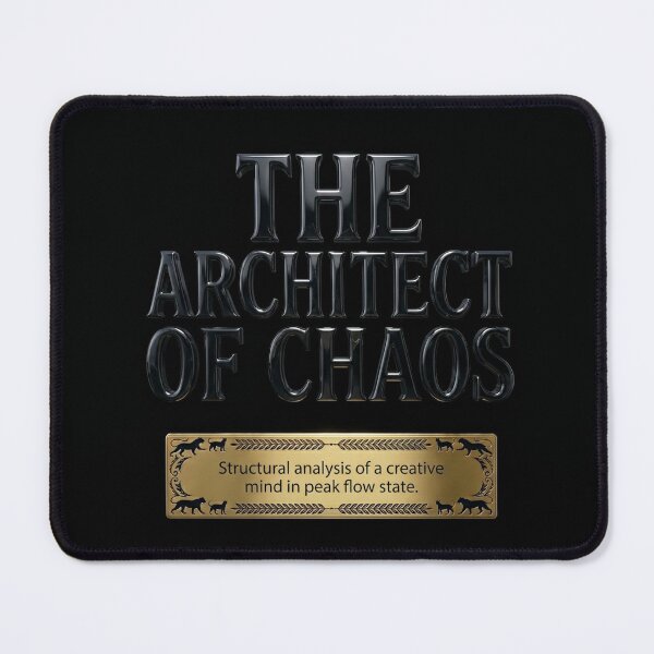 Item preview, The Architect of Chaos | Creative Mind Scientific Wall Art designed and sold by Of Bone and Bloom.