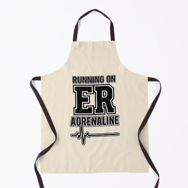 Item preview, Running On ER Adrenaline Funny Trauma Nurse Gift for ER Staff Design designed and sold by Dantin.