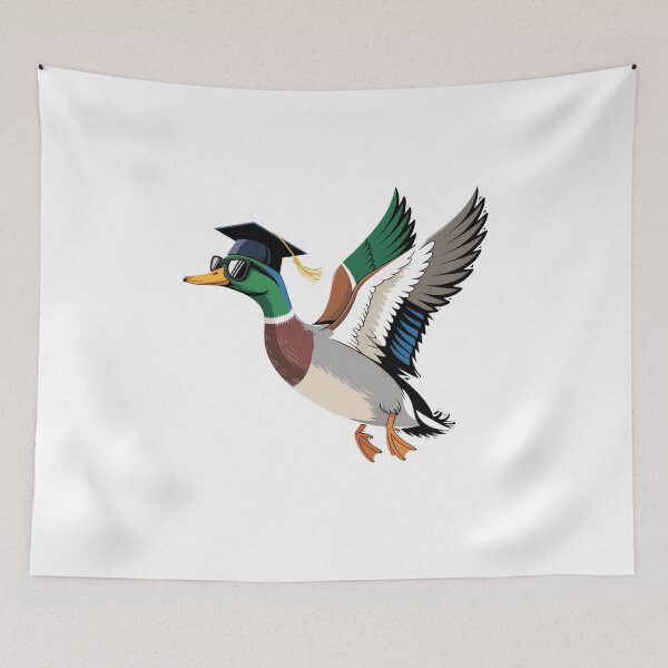 Item preview, Funny Graduation Duck Cool Graduate Gift designed and sold by ShopVelona.