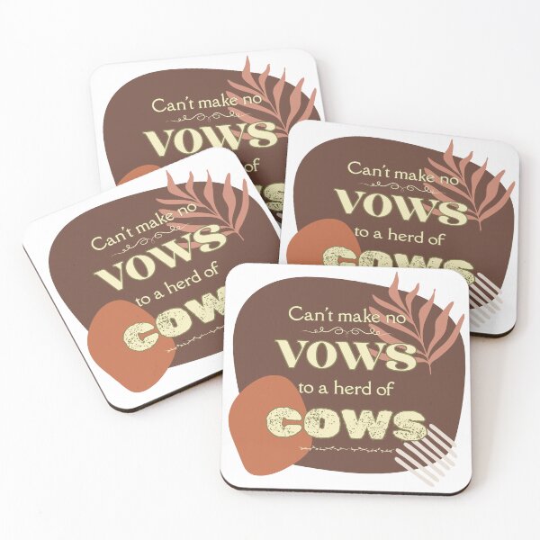 Item preview, Vows to Cows Rustic designed and sold by Further Up Designs.