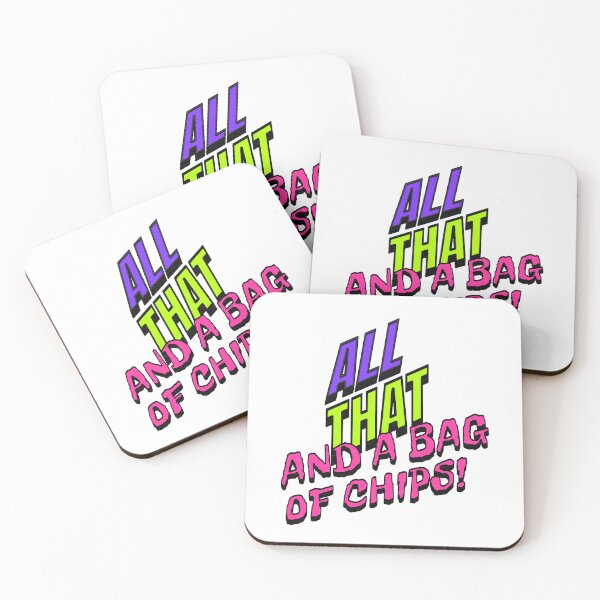Item preview, All That And A Bag Of Chips Retro 90s Design | Neon Throwback Typography designed and sold by Retro Callback.
