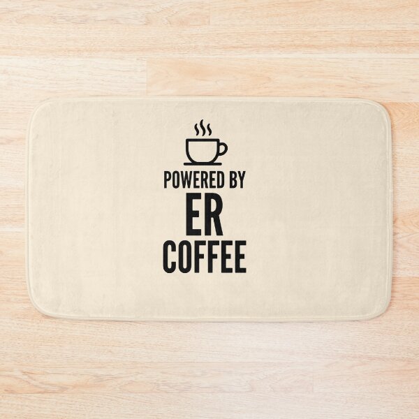 Item preview, Sarcastic Powered By ER Coffee Funny Nurse Gift for Staff Design designed and sold by Dantin.