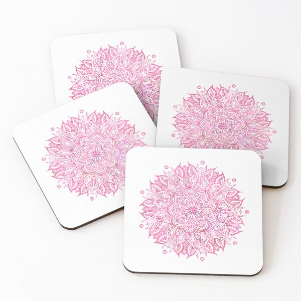 Item preview, Flowing Mandala - Pink Holo designed and sold by halconiandesign.
