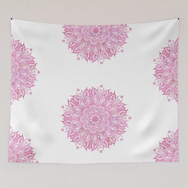 Item preview, Flowing Mandala - Pink Holo designed and sold by halconiandesign.
