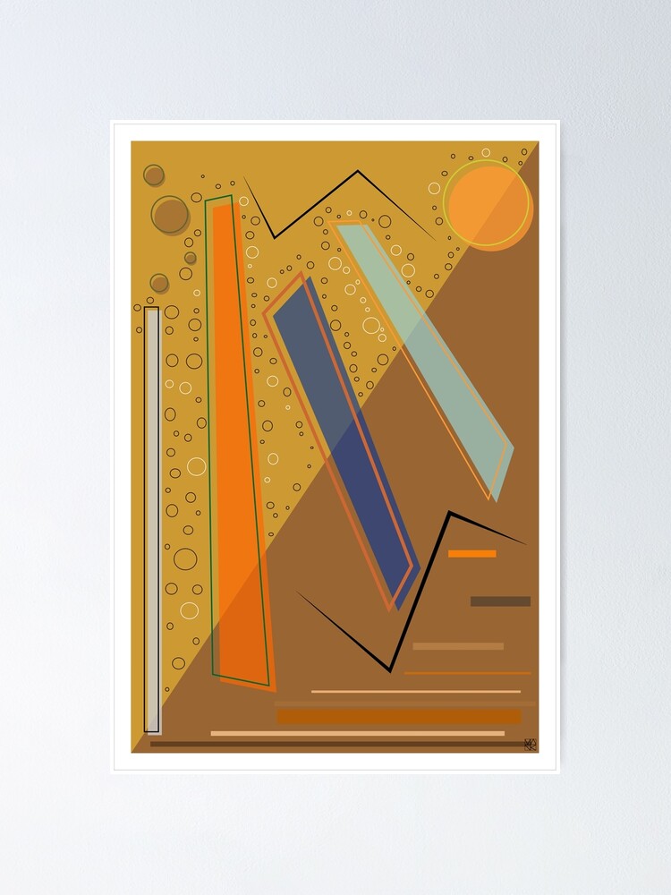 Imagen 1 de 3, Póster con la obra 56, diseñada y vendida por studio6o7.
