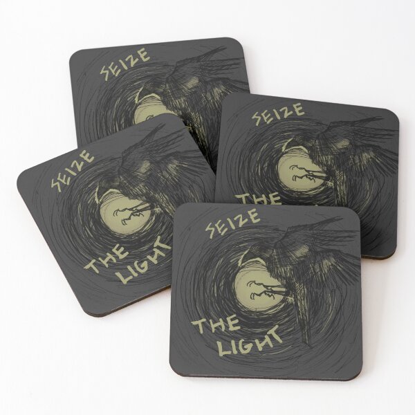 Item preview, Seize The Light - Raven/Crow Over The Sun designed and sold by Saber’s Stuff!.