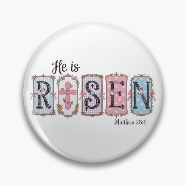 Item preview, He Is Risen Easter Christian Faith Gift designed and sold by ShopVelona.