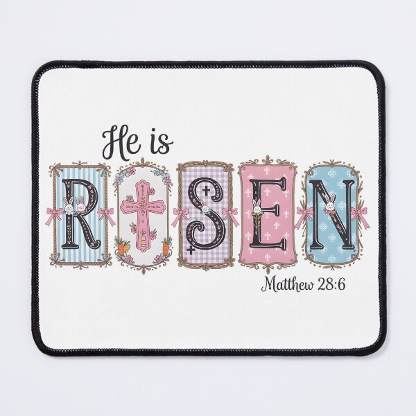 Item preview, He Is Risen Easter Christian Faith Gift designed and sold by ShopVelona.