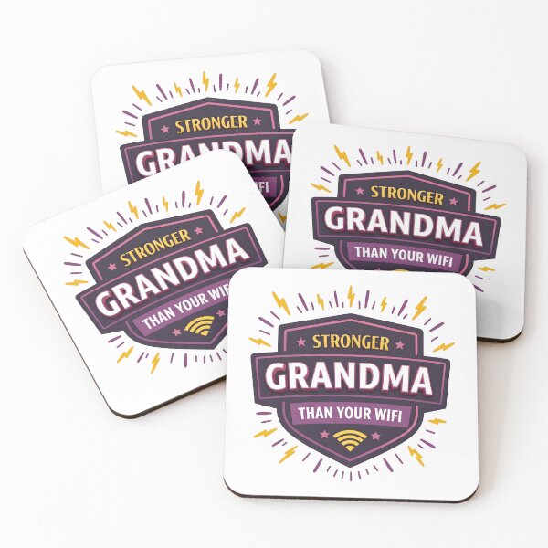 Item preview, Grandma Power Shirt – Stronger Than WiFi Funny Tee designed and sold by relso.