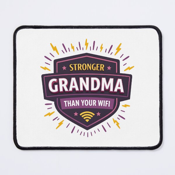 Item preview, Grandma Power Shirt – Stronger Than WiFi Funny Tee designed and sold by relso.
