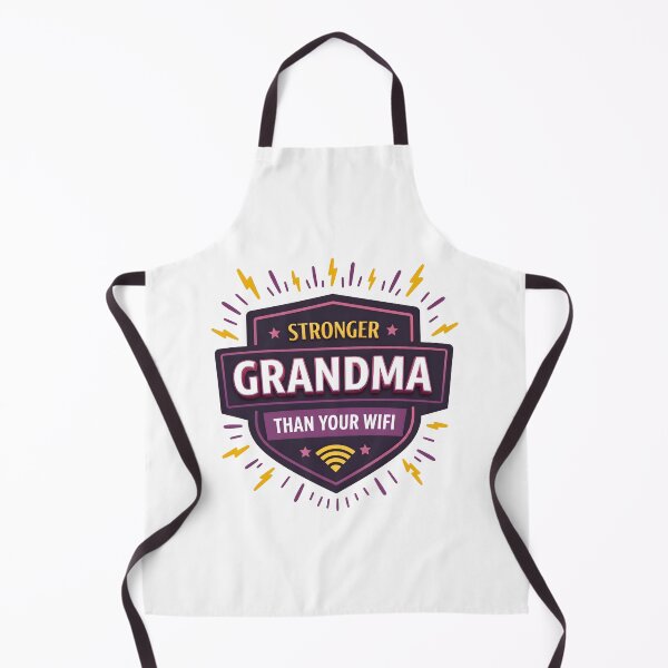 Item preview, Grandma Power Shirt – Stronger Than WiFi Funny Tee designed and sold by relso.