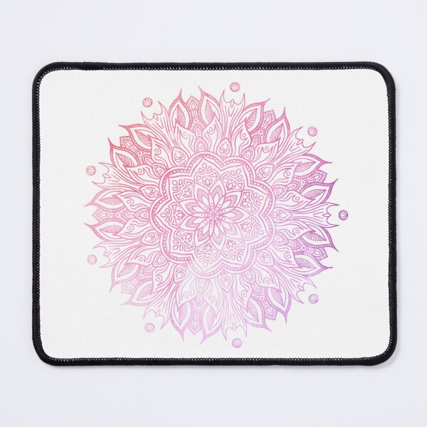 Item preview, Flowing Mandala - Pink Pastel designed and sold by halconiandesign.