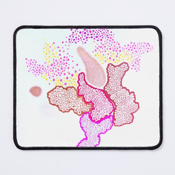 Item preview, Abstract Pink Cellular Pattern – Organic Biomorphic Design designed and sold by oneohoneStore.