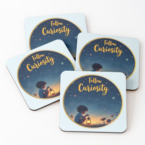 Item preview, Follow Curiosity | Magic Night and Lantern Child - Seek and Discover designed and sold by PriyaMagic.