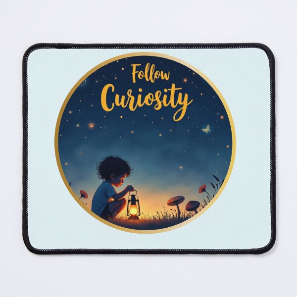 Item preview, Follow Curiosity | Magic Night and Lantern Child - Seek and Discover designed and sold by PriyaMagic.