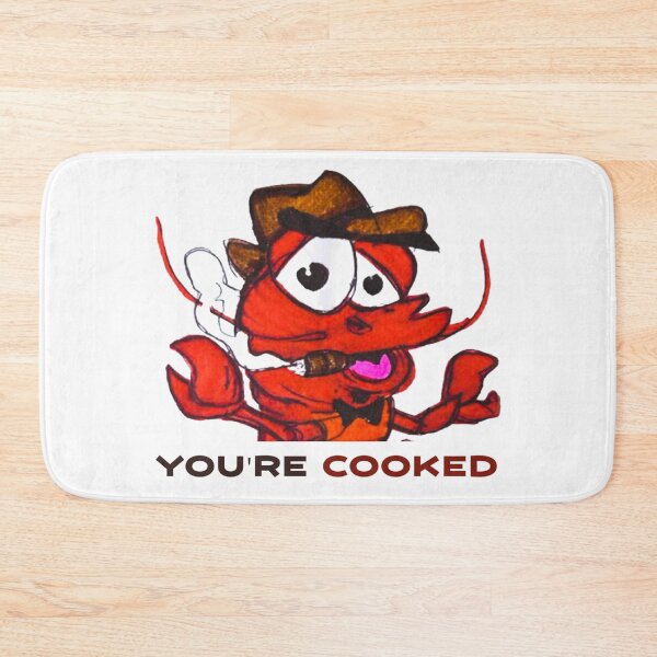 Item preview, UR Cooked - Mobster Lobster designed and sold by MyBottomShelf.