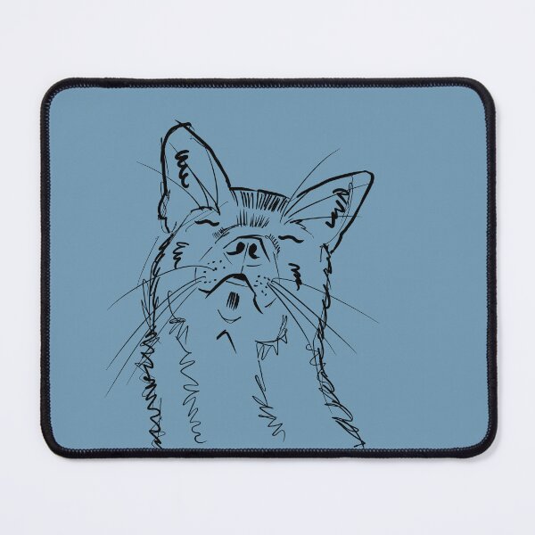 Item preview, Dreamy Fox - Cute Minimal Ink Drawing designed and sold by penelopejade.