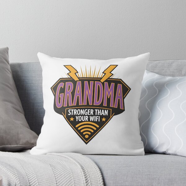 Item preview, Grandma Humor Shirt – WiFi Strong Funny Graphic Tee designed and sold by relso.