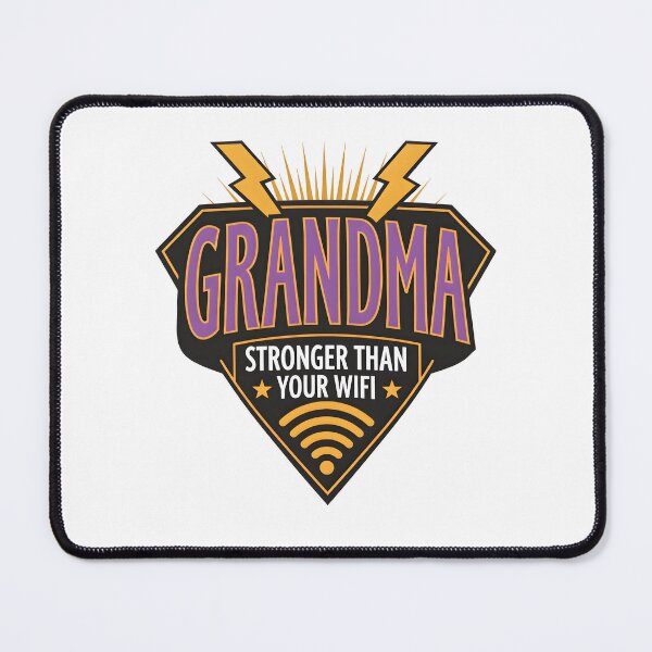 Item preview, Grandma Humor Shirt – WiFi Strong Funny Graphic Tee designed and sold by relso.