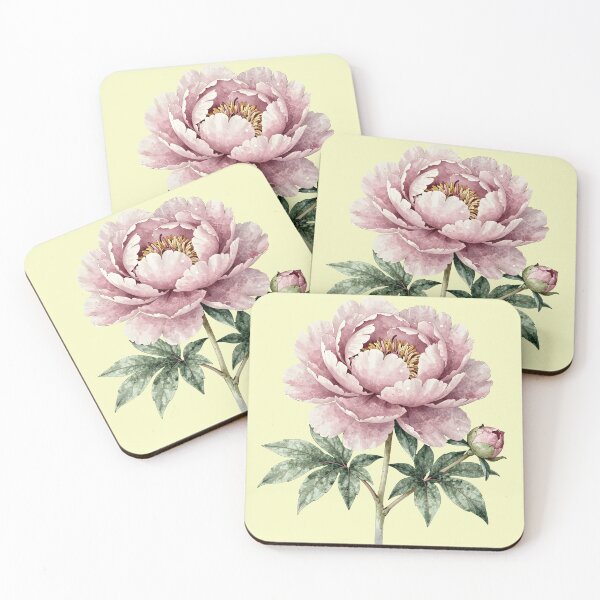 Item preview, Peony Botanical Illustration — Elegant Floral Art designed and sold by sooperstore.