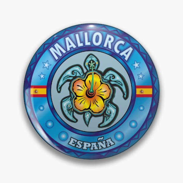 Item preview, Mallorca España sea turtle hibiscus designed and sold by studioss76.