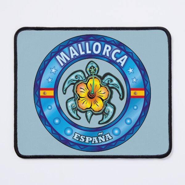 Item preview, Mallorca España sea turtle hibiscus designed and sold by studioss76.
