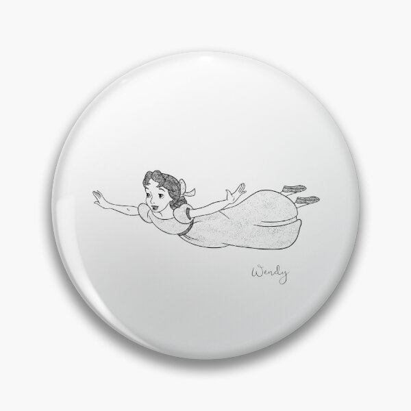Item preview, Wendy · Dream Flying Girl · Calligraphy designed and sold by Atropa Parcae.