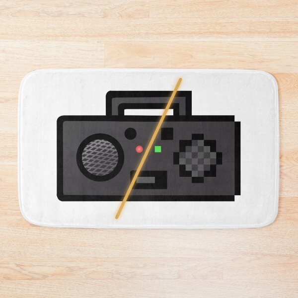 Item preview, Half-Pixel Retro Boombox designed and sold by Half-Pixel.