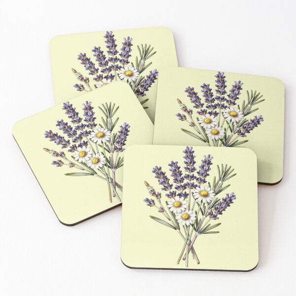 Item preview, Lavender, Chamomile & Rosemary — Vintage Herbalist Botanical Illustration designed and sold by sooperstore.