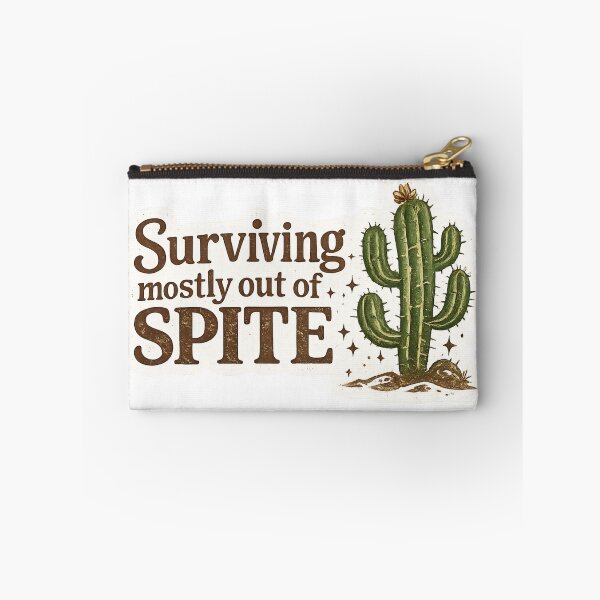 Item preview, Surviving Mostly Out of Spite Cactus designed and sold by Path to Somewhere .