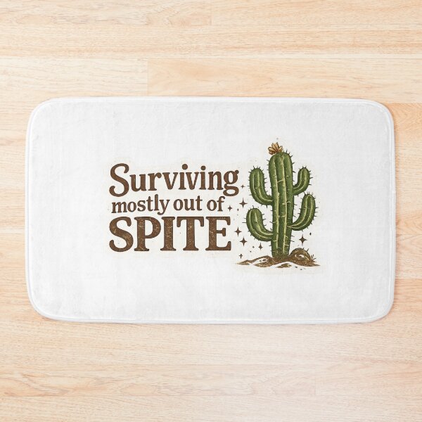 Item preview, Surviving Mostly Out of Spite Cactus designed and sold by Path to Somewhere .