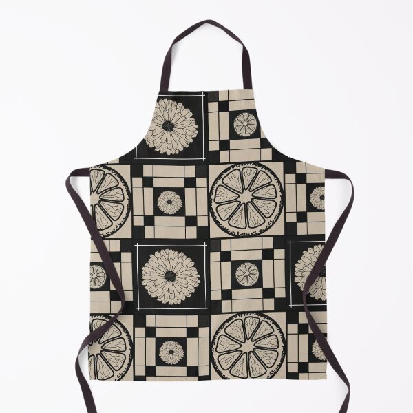 Item preview, Botanical Citrus & Daisy Tile designed and sold by Chadstudio.