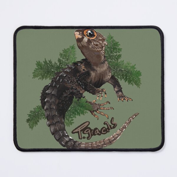 Item preview, Red Eyed Crocodile Skink (Tribolonotus gracilis) designed and sold by Saber’s Stuff!.