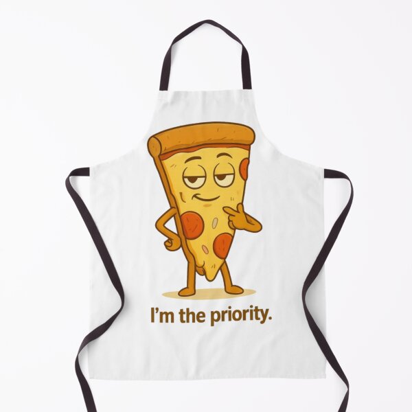 Item preview, I’m The Priority: Smug Pizza Slice designed and sold by BarelyCreating.