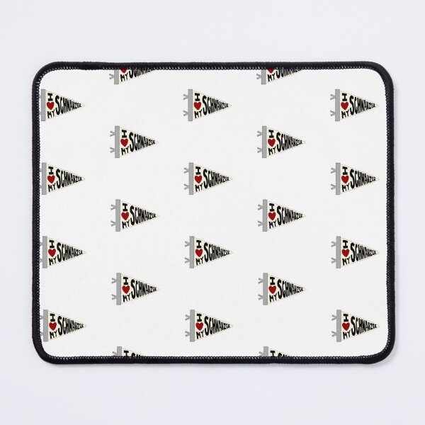 Item preview, Schnauzer lover Pennant flag  designed and sold by lovemydoggie.