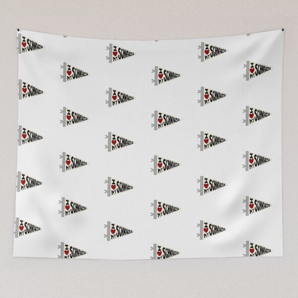 Item preview, Schnauzer lover Pennant flag  designed and sold by lovemydoggie.