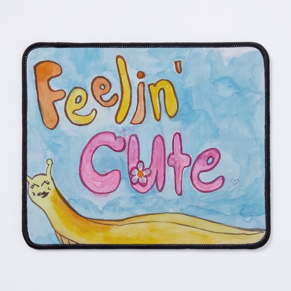 Item preview, Feeling Cute Depressed Slug Funny Art designed and sold by Violettt.