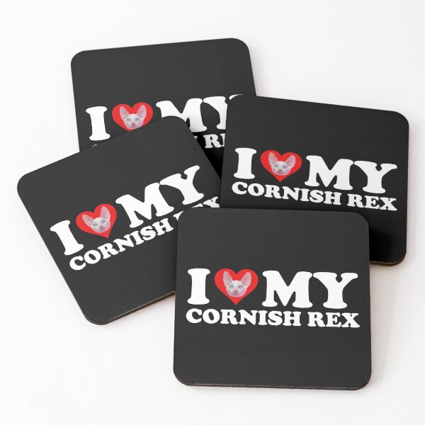 Item preview, I Love (Heart) My Cornish Rex designed and sold by Cat Lady Designs.