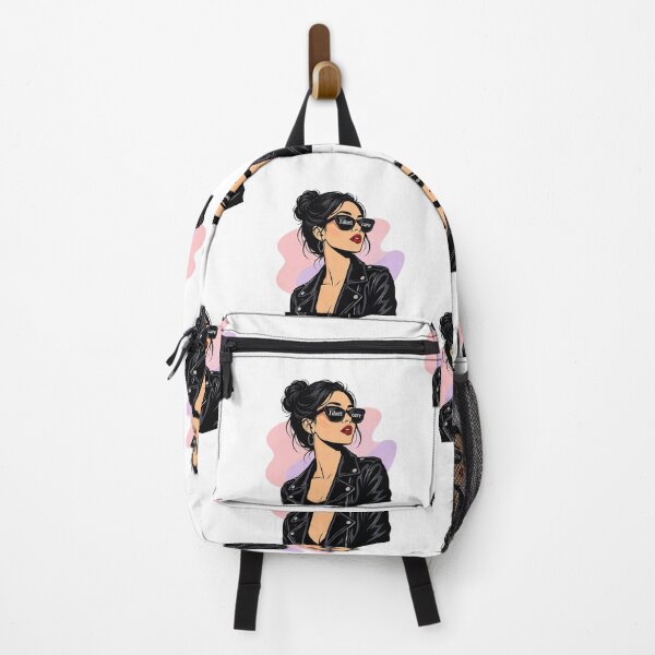 Item preview, I Don’t Care – Cool Woman with Sunglasses designed and sold by CosmicCutouts.