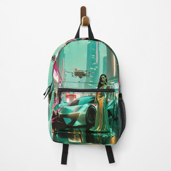 Item preview, Lady with Car AI Photo designed and sold by Creative Visualize.
