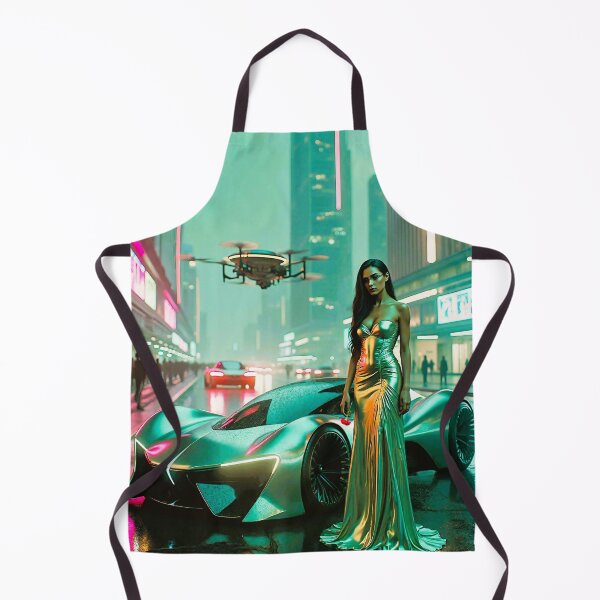 Item preview, Lady with Car AI Photo designed and sold by Creative Visualize.